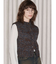 【VEQUM】HAND MIX KNIT VEST