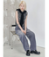 【VEQUM】HAND MIX KNIT VEST