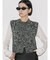 【VEQUM】HAND MIX KNIT VEST