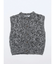 【VEQUM】HAND MIX KNIT VEST