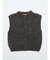 【VEQUM】HAND MIX KNIT VEST