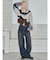 【VEQUM】PAINTER JEANS