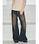 【VEQUM】RIM WIDE JEANS