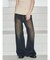 【VEQUM】RIM WIDE JEANS
