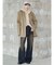 【VEQUM】RIM WIDE JEANS