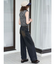 【VEQUM】RIM WIDE JEANS