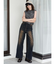 【VEQUM】RIM WIDE JEANS