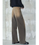 【VEQUM】RIM WIDE JEANS