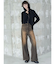【VEQUM】RIM WIDE JEANS