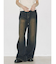 【VEQUM】RIM WIDE JEANS