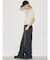 【VEQUM】RIM WIDE JEANS