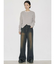 【VEQUM】RIM WIDE JEANS