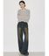 【VEQUM】RIM WIDE JEANS