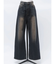 【VEQUM】RIM WIDE JEANS