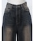 【VEQUM】RIM WIDE JEANS