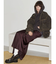【VEQUM】CLUSH LOOSE WIDE HOODIE