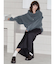 【VEQUM】CLUSH LOOSE WIDE HOODIE