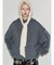 【VEQUM】CLUSH LOOSE WIDE HOODIE