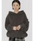 【VEQUM】CLUSH LOOSE WIDE HOODIE