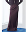 【VEQUM】SEMI FLARE MAXI SK
