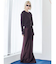 【VEQUM】SEMI FLARE MAXI SK