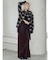 【VEQUM】SEMI FLARE MAXI SK