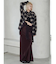 【VEQUM】SEMI FLARE MAXI SK