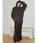 【VEQUM】SEMI FLARE MAXI SK