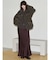 【VEQUM】SEMI FLARE MAXI SK