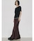 【VEQUM】SEMI FLARE MAXI SK