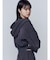シェービングショートジップフーディ