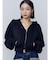 シェービングショートジップフーディ