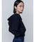 シェービングショートジップフーディ