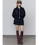 シェービングショートジップフーディ