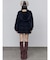 シェービングショートジップフーディ
