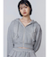 シェービングショートジップフーディ