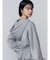 シェービングショートジップフーディ
