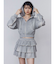 シェービングショートジップフーディ