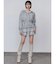 シェービングショートジップフーディ