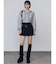 シェービングショートジップフーディ