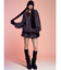 スウェットティアードミニスカート