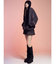 スウェットティアードミニスカート