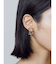 アシンメトリースパイラルピアス