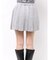 プリーツニットミニスカート