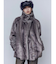 フェイクファーイヤーフラップウールキャップ