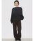 【VEQUM】BRUSHED LOOSE PANTS