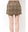 ハートパッチボックスミニスカート