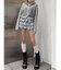 ティアードニットスカート