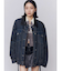ワイドオーバーデニムブルゾン