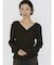 【VEQUM】WAVING V NECK KNIT